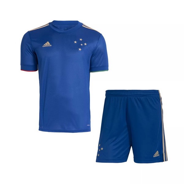 Maillot Football Cruzeiro Domicile Enfant 2021-22 Bleu